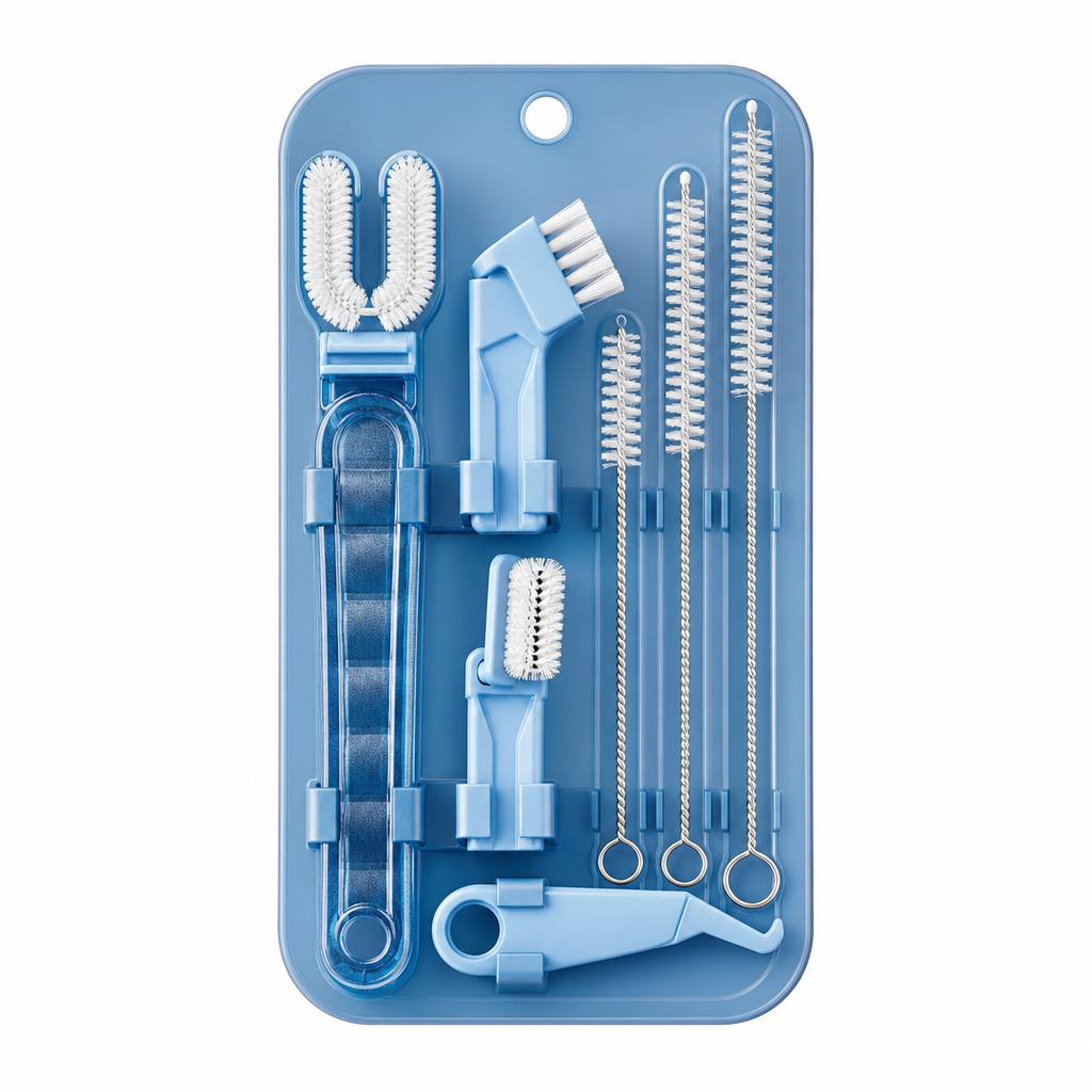 4-in-1 Bottle & Lid Crevice Brush Set
