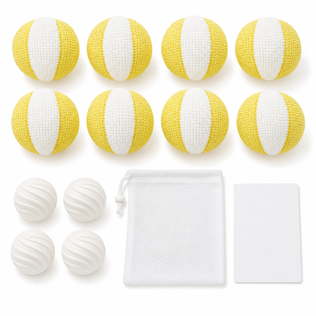 Pet Hair Catcher Laundry Balls (12-Pack)